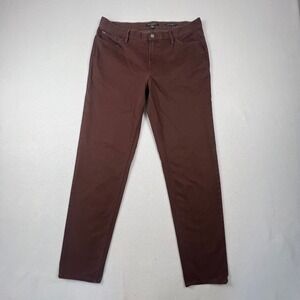Banana Republic Traveler Pants Mens 34x34 Brown Athletic Tapered Twill Casual